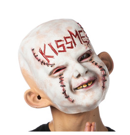 Kiss Me Evil Latex Mask 
