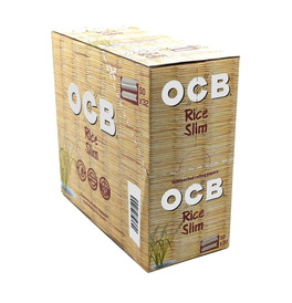 OCB Rice King Size Slim Rolling Paper (Box of 50)