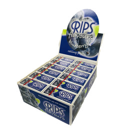 Rips Blueberry Kingsize Slim Rolls (Box Of 24)