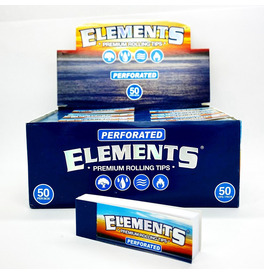 Elements Perforated Filter Tips (Box Of 50)