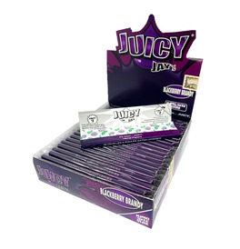 Juicy Jay Blackberry Brandy Kingsize Rolling Paper (Box Of 24) 