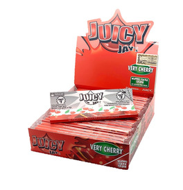 Juicy Jay Very Cherry Kingsize Rolling Paper (Box Of 24)