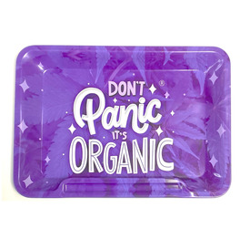 Wise Skies Purple It's Organic New Small Rolling Tray