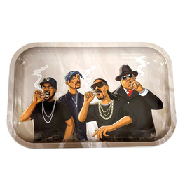 Wise Skies Rappers Medium Rolling Tray 