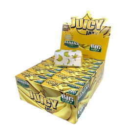 Juicy Jay Banana Kingsize Rolls (Box Of 24)