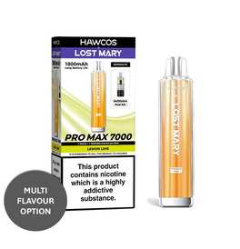 Hawcos X Lost Mary Pro Max 7000 Prefilled Kit - Lemon Lime