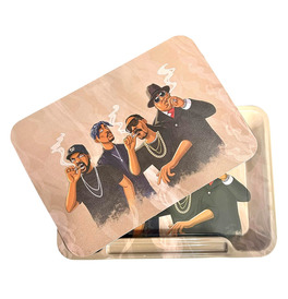 Wise Skies Rappers New Small Rolling Tray Cover