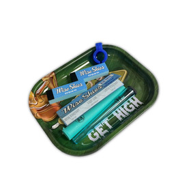 Blue Get High Rolling Tray Set