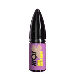 Sour Grape Chew Nic Salt E-Liquid by Riot Squad