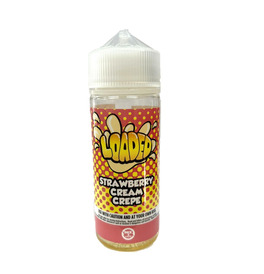 Loaded Strawberry Cream Crepe 100ml E-Liquid