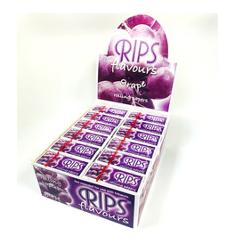 Rips Grape Kingsize Slim Rolls