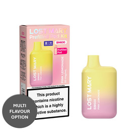 LOST MARY BM600 Vape Kit Legal Prefilled  - Pink Lemonade