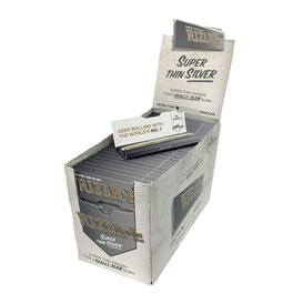 Rizla Small Silver Rolling Papers (Box Of 100)