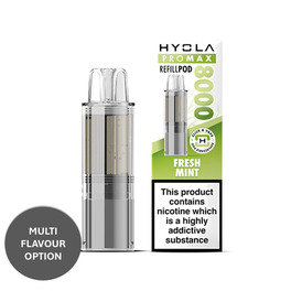 Hyola Pro Max 8000 Prefilled Replacement Pods - Fresh Mint