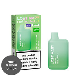 LOST MARY BM600 Vape Kit Legal Prefilled  - Double Apple