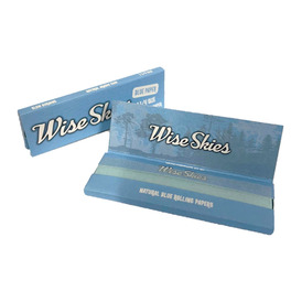 Wise Skies Blue 1 1/4 Rolling Papers