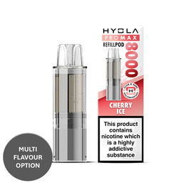 Hyola Pro Max 8000 Prefilled Replacement Pods - Cherry Ice