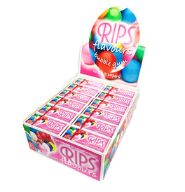 Rips Bubblegum Kingsize Slim Rolls (Box Of 24)