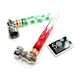 D&K Glass Pipe Assorted Designs
