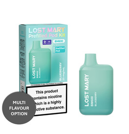 LOST MARY BM600 Vape Kit Legal Prefilled  - Blueberry