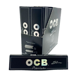 OCB Premium King Size Slim Rolling Paper (Box Of 50)