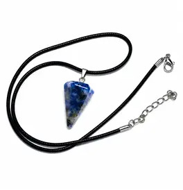 Diamond Shape Crystal Stone - Sodalite