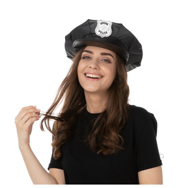 Special Police Hat, Black