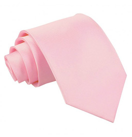 Baby Pink Long Tie