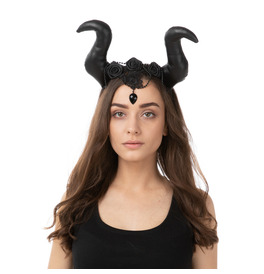 Black Large Horns 