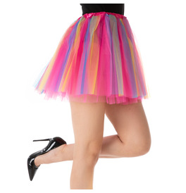 Stylex Party TUTU Skirt, Rainbow