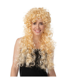 Curly Blonde Wig 