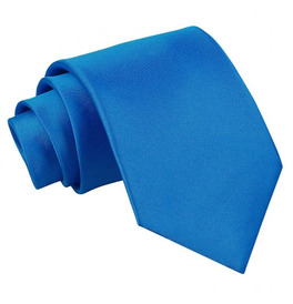 Blue Long Tie