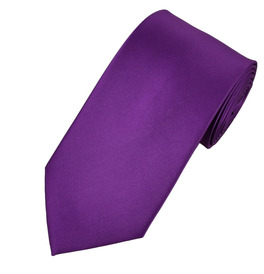 Purple Long Tie