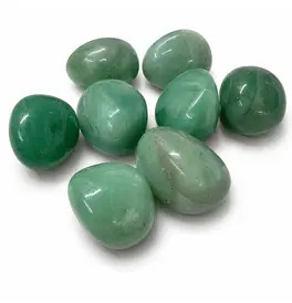 Green Aventurine Tumble Stones 29G 3.5cm