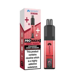 Hayati Pro Max+ 6K Prefilled Pod Kit  - Strawberry Cherry Cranberry