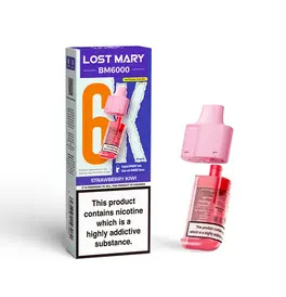 LOST MARY BM6000 Replacement Pods - Strawberry Kiwi