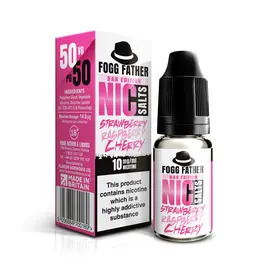 Fogg Father Bar Edition Strawberry Raspberry Cherry Nic Salt E-Liquid 