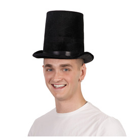 Black Deluxe Top Hat