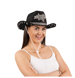 Black Diamond Cowgirl Hat 