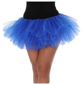 Five Layer TUTU Skirt, Neon Blue