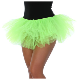 Five Layer TUTU Skirt, Neon Green