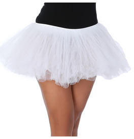 Five Layer TUTU Skirt, White