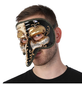 Short Nose Venetian Face Mask