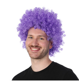 Afro Wig, Purple