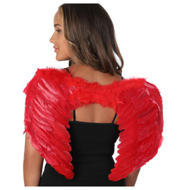 Red Feather Large Wings