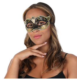 Gold Masquerade Eye Mask