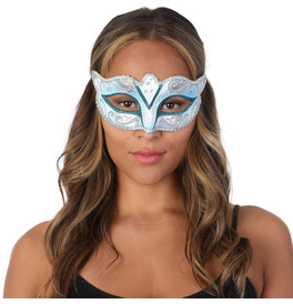 Blue Masquerade Eye Mask 
