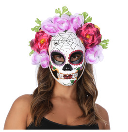 Day of the Dead Mask, Purple