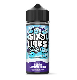 Six Licks Sub Zero Berry Lemonade 100ml E-Liquid