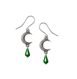 Alchemy Tears of the Moon Earring - Green
